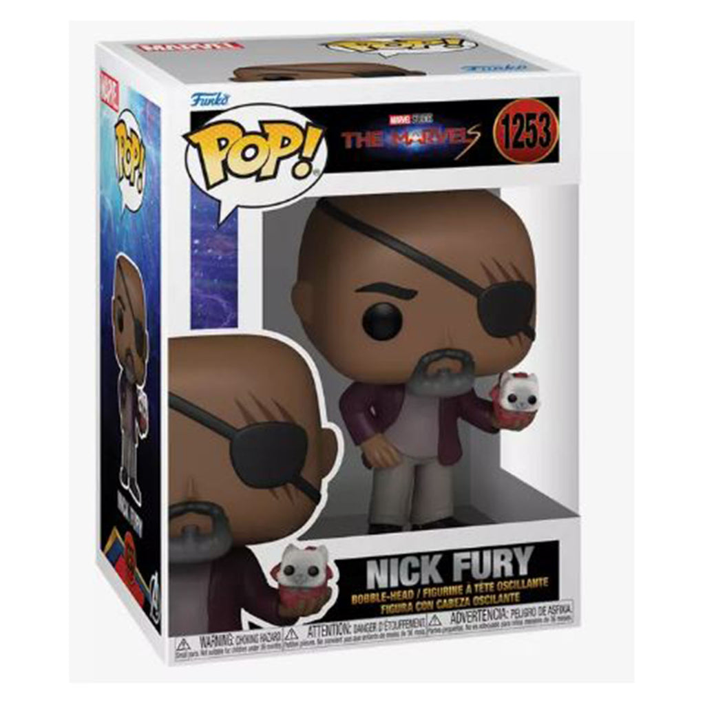 Funko The Marvels POP Nick Fury Vinyl Figure - Radar Toys