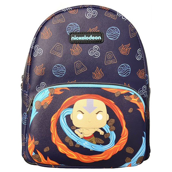 Funko Nickelodeon Last Airbender POP Avatar Aang All Over Print Mini Backpack| Radar Toys