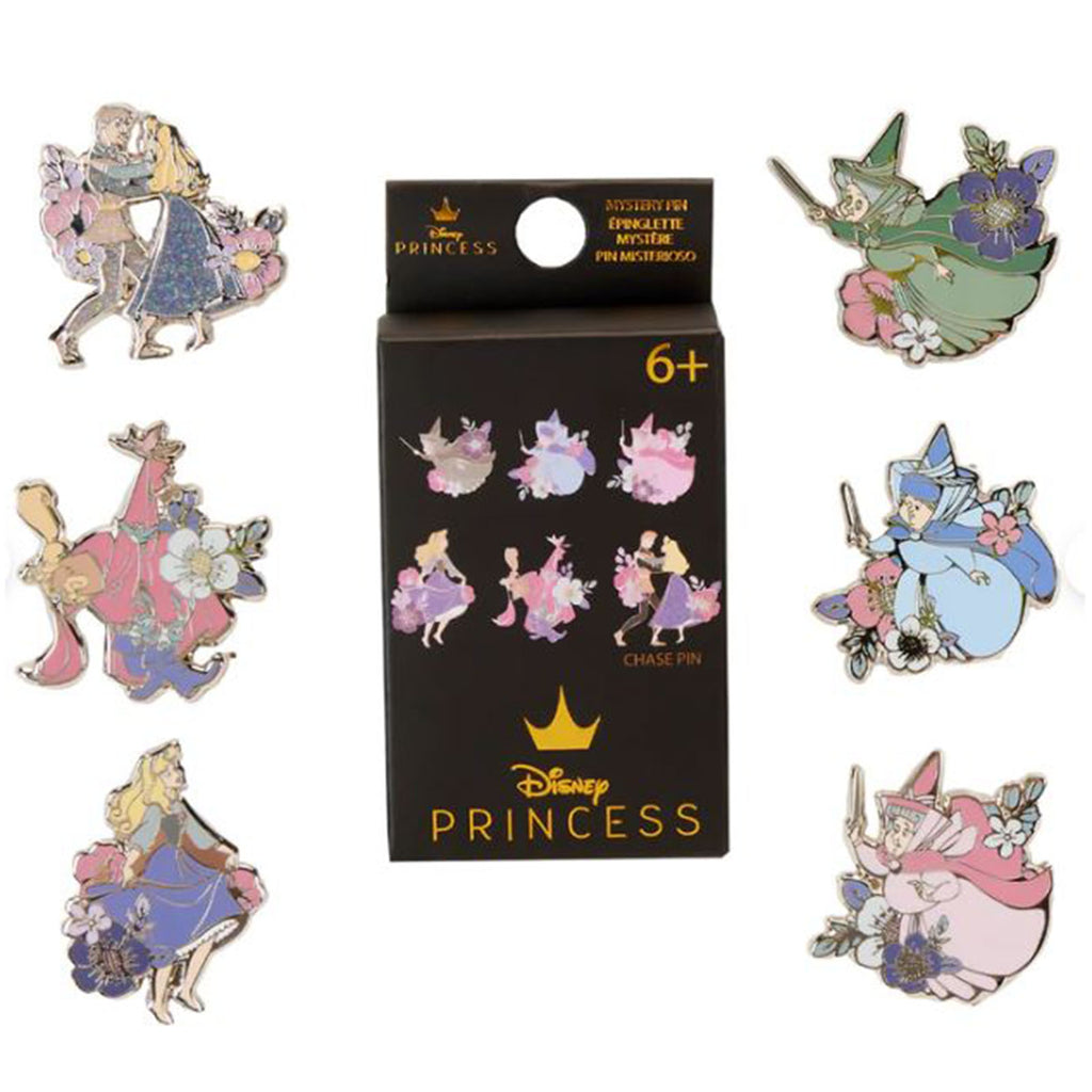 Loungefly Disney Princess Sleeping Beauty 65th Anniversary Single Blind Box Pin