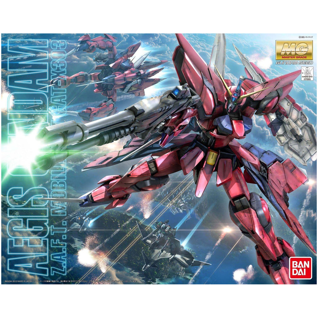 Bandai Gundam SEED MG Aegis GundamGAT-X303 1:100 Scale Model Kit - Radar Toys