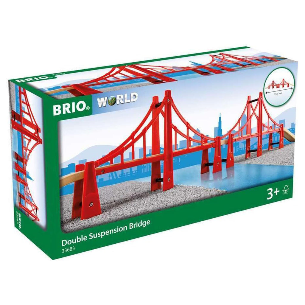 Brio World Double Suspension Bridge Set