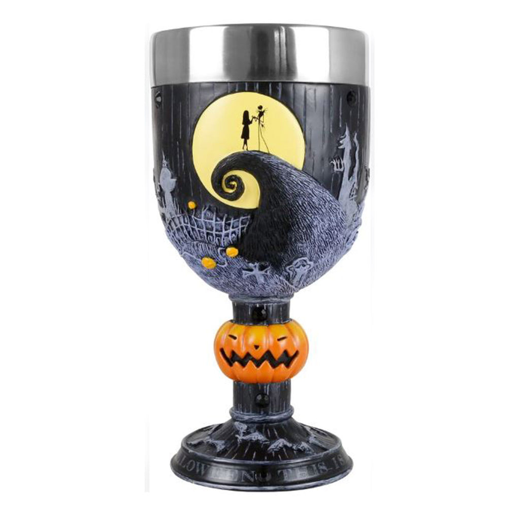 Enesco The Nightmare Before Christmas Goblet Hill Scene Figurine - Radar Toys