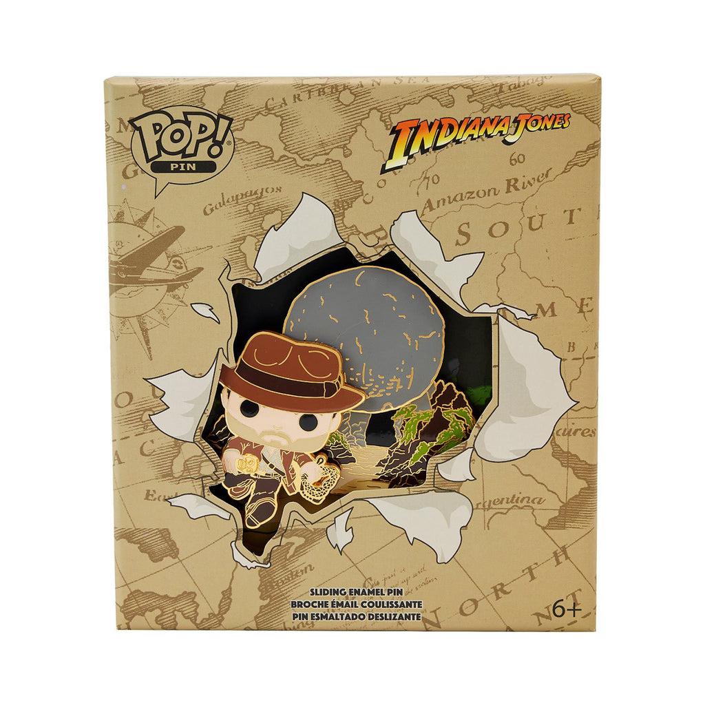 Loungefly Indiana Jones POP Boulder 3 Inch Collector Box Pin