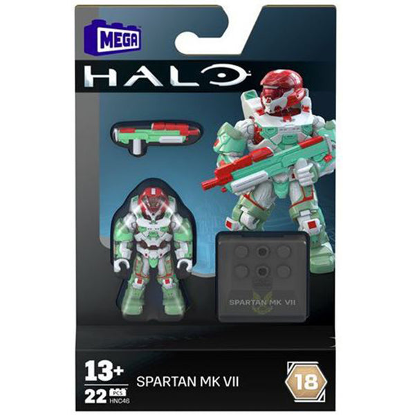 Mega Construx Halo Heroes Spartan MK VII Building Set Radar Toys