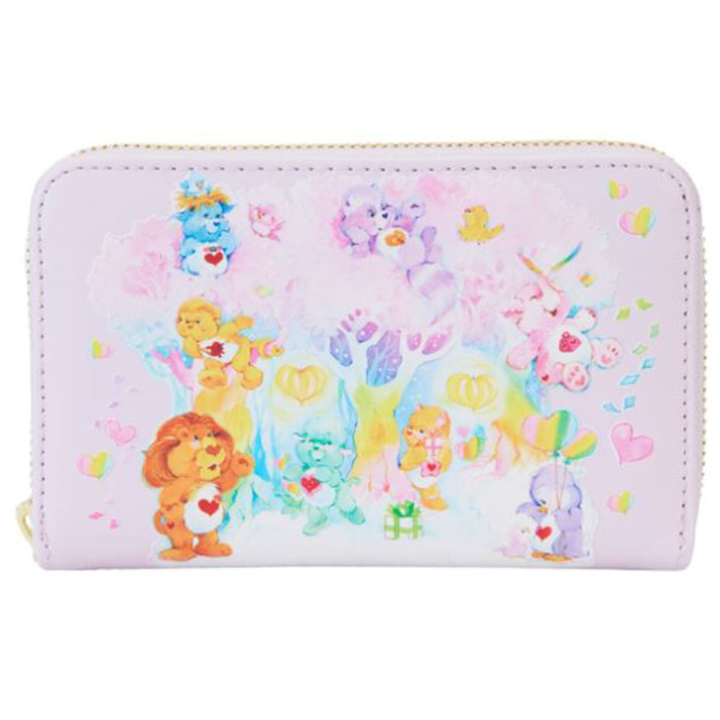 Loungefly Care Bears Cousins Forest Fun Zip Around Wallet
