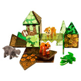 Magna-Tiles Jungle Animals 25 Piece Magnetic Tile Building Set - Radar Toys