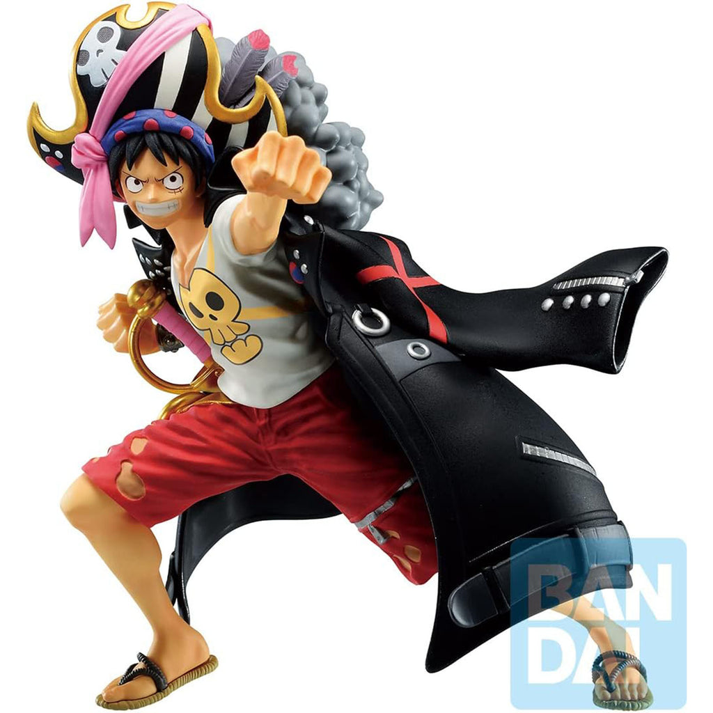 Bandai One Piece Film Red Monkey D Luffy Ichibansho Figure - Radar Toys