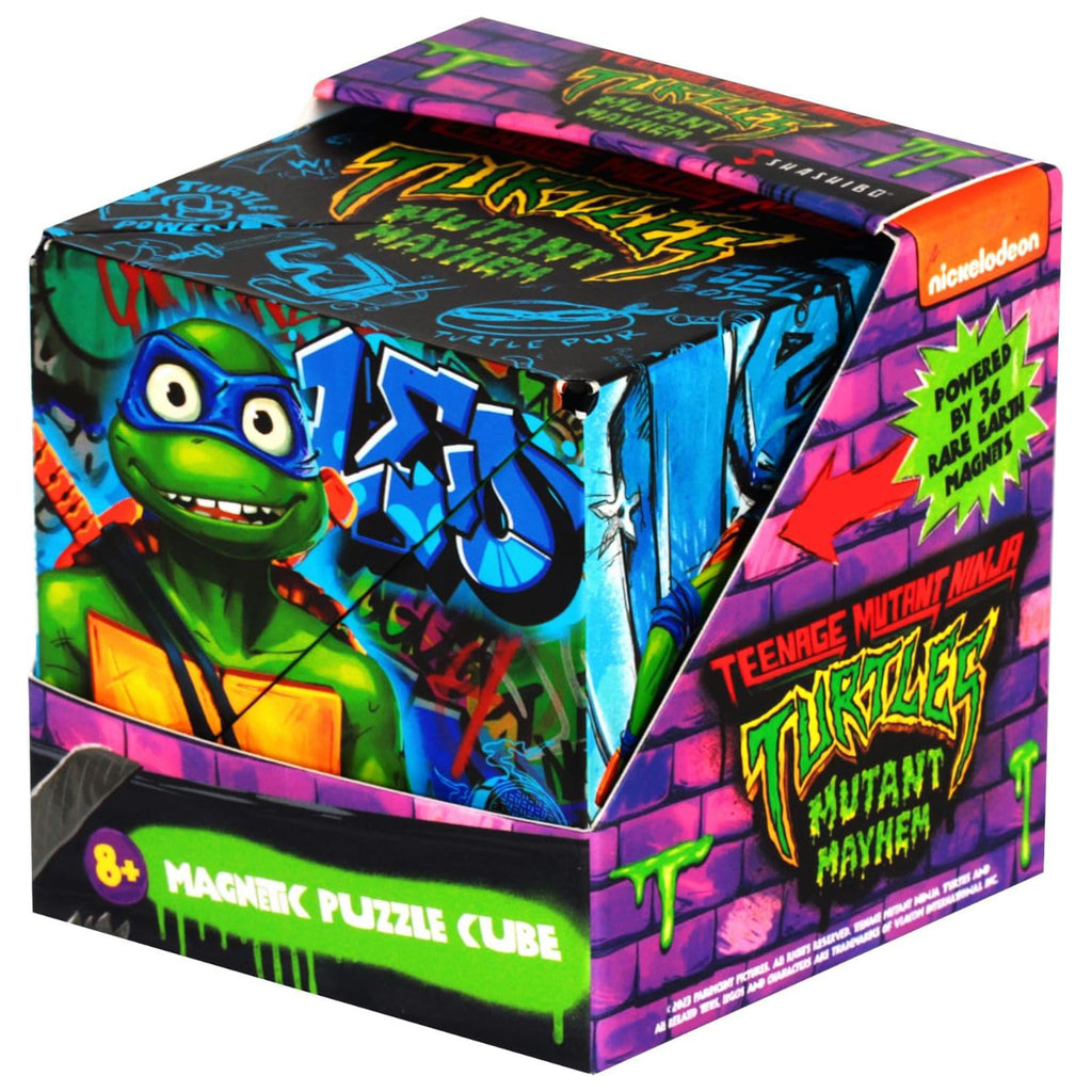 Fun In Motion Shashibo Teenage Mutant Ninja Turtles Mutant Mayhem Series 2 Leo Puzzle - Radar Toys