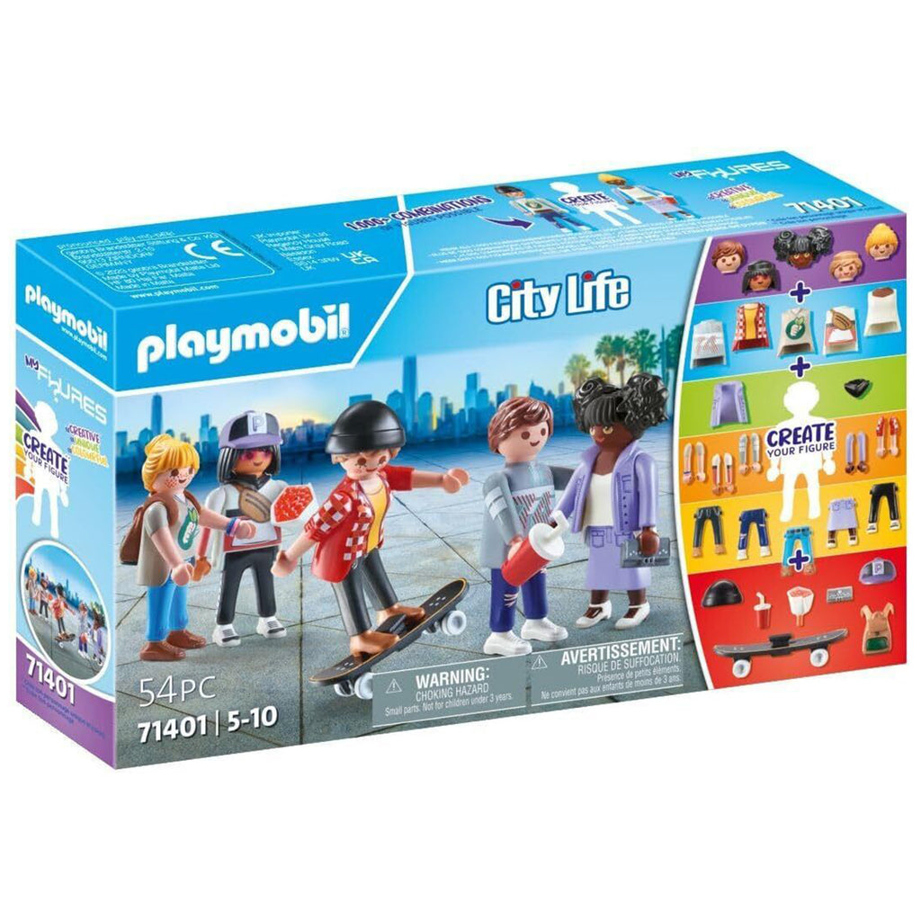 Playmobil City Life My Figures Life In The City Building Set 71402