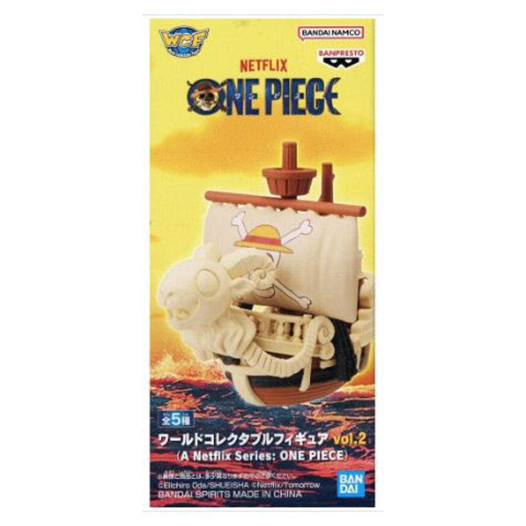 Bandai Netflix One Piece Vol 2 Going Merry Pirate Ship World Collectible Figure
