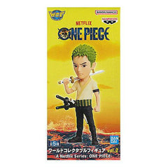 Bandai Netflix One Piece Vol 2 Roronoa Zoro World Collectible Figure
