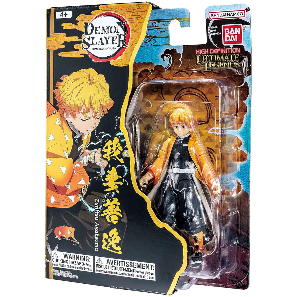 Bandai Demon Slayer High Definition Ultimate Legends Zenitsu Agatsuma 5 Inch Action Figure