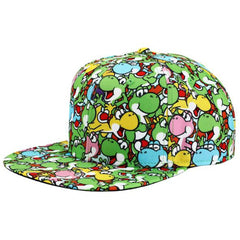 Bioworld Super Mario Yoshi Tongue Snapback Hat