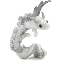 Folkmanis Pearl Dragon Wristlet 8 Inch Plush Puppet