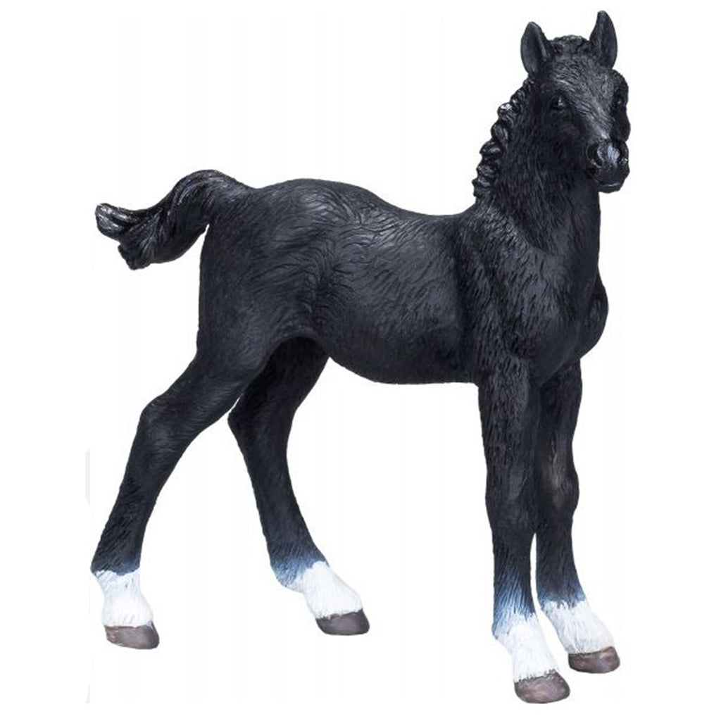 MOJO Hanoverian Black Foal Horse Animal Figure 381000 - Radar Toys