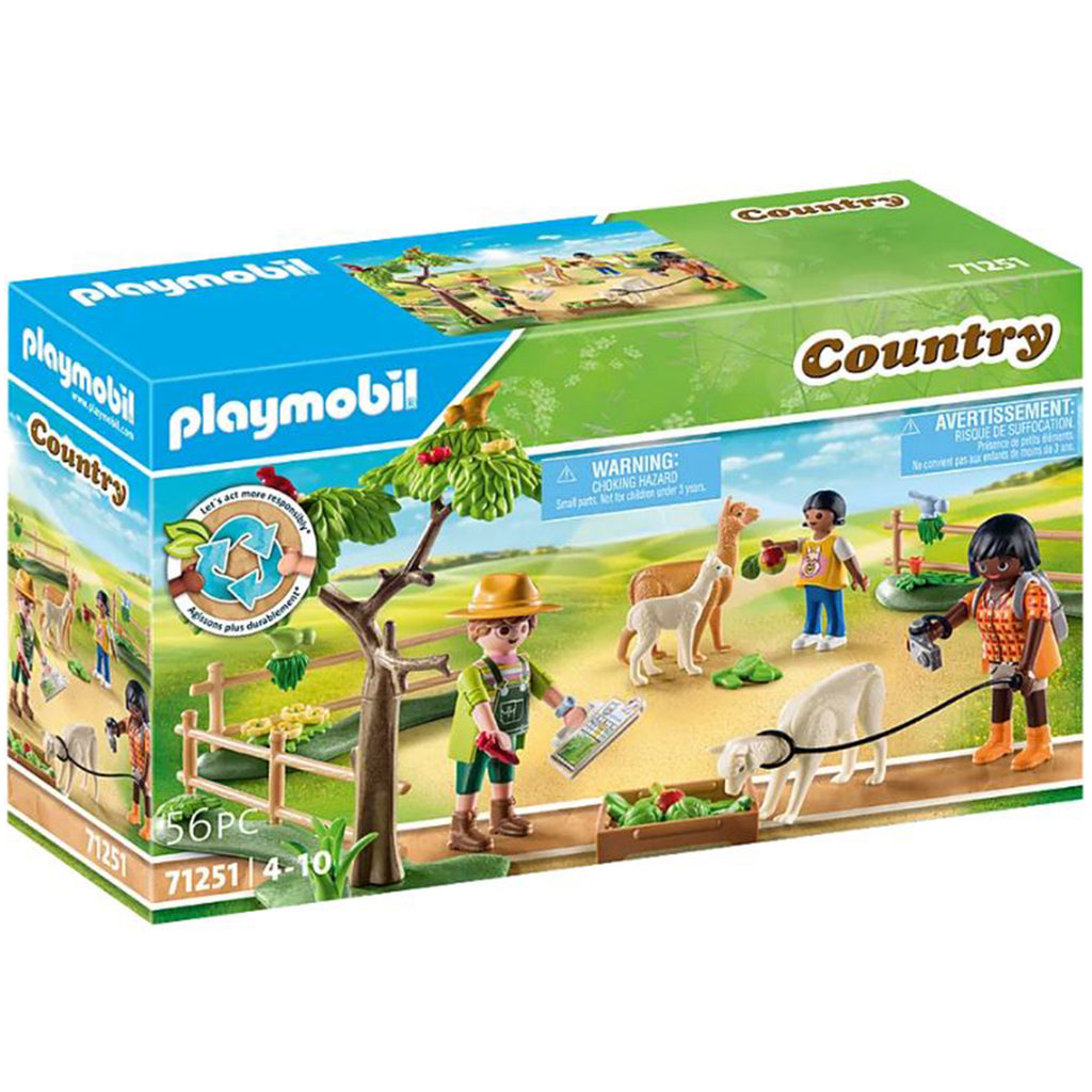 Playmobil Country Alpaca Hike Building Set 71251