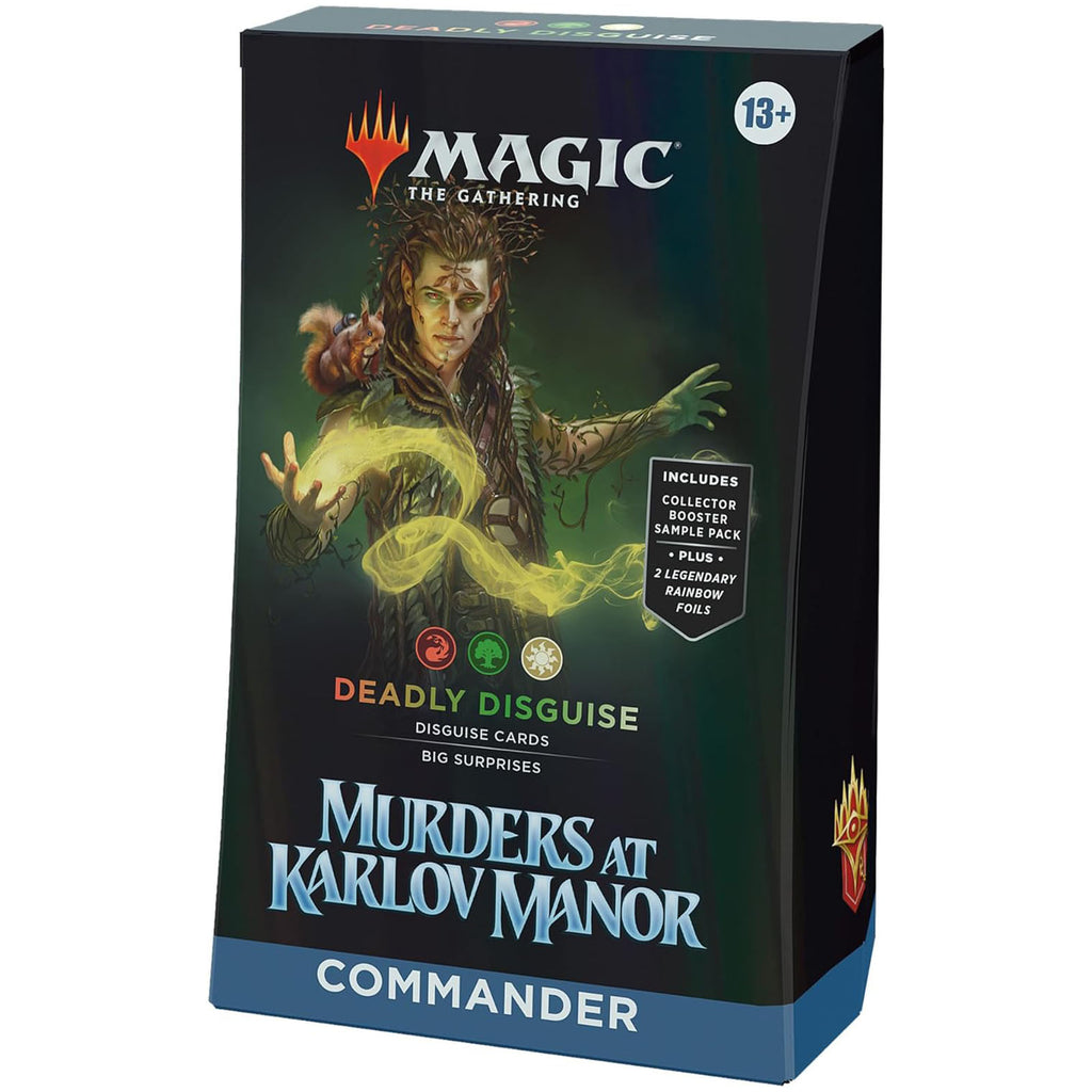 Magic The Gathering Murders At Karlov Manor Deadly Disguise Commander Deck - Radar Toys