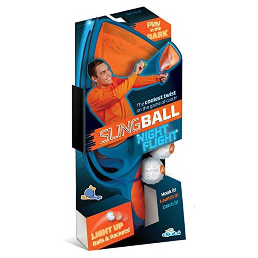 Blue Orange Djubi Sling Ball Night Flight - Radar Toys