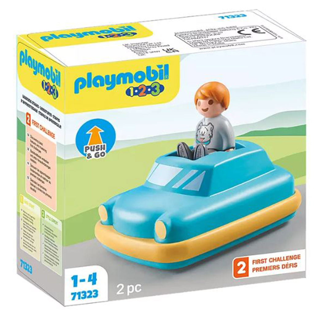 Playmobil 123 Push And Go Car Building Set - Radar Toys