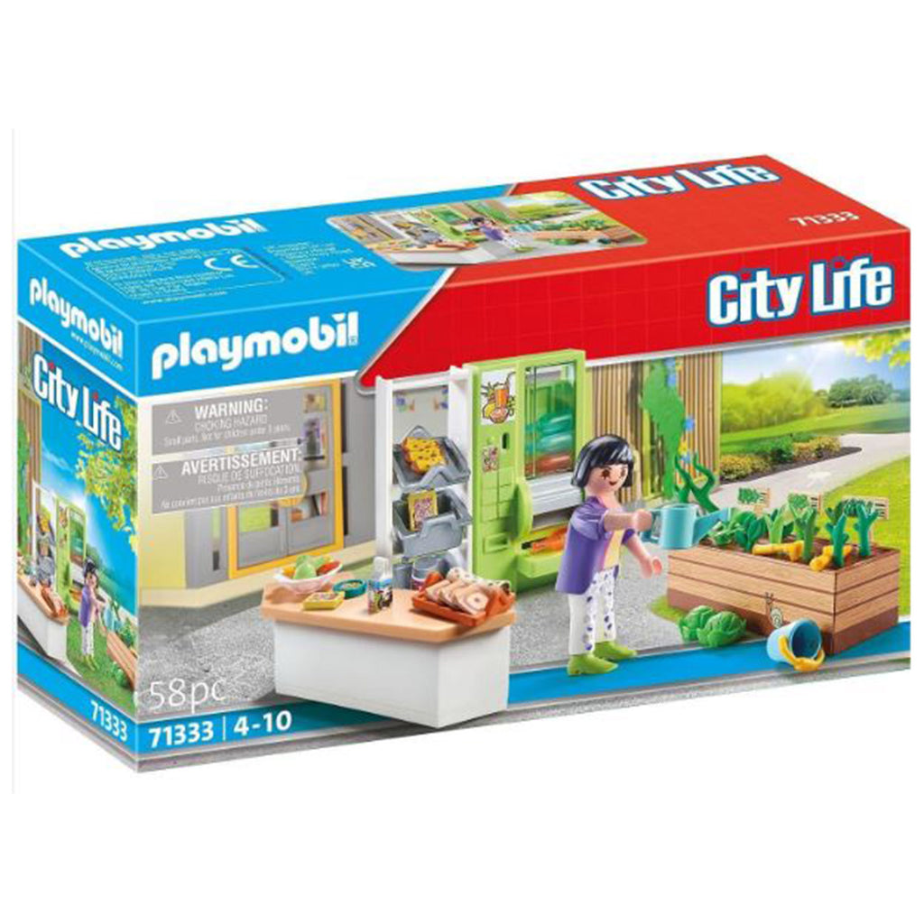 Playmobil City Life Lunch Kiosk Building Set