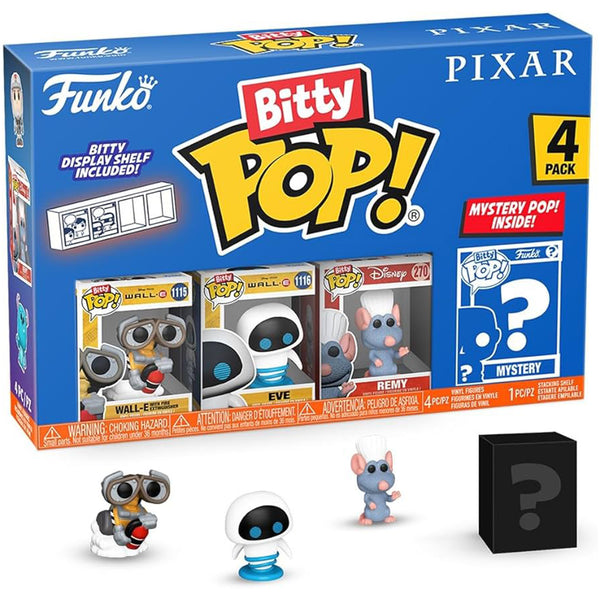 Funko Pixar Wall-E Bitty POP Wall-E Vinyl Figure Set| Radar Toys