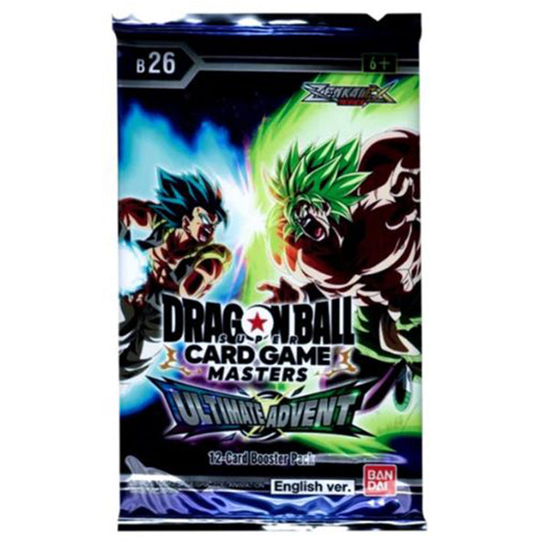 Dragon Ball Super Zenkai Ex Ultimate Advent Masters Card Game Booster Pack
