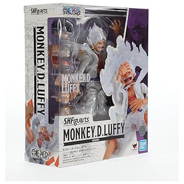 Bandai One Piece SHFiguarts Monkey D Luffy Gear5 Action Figure| Radar Toys