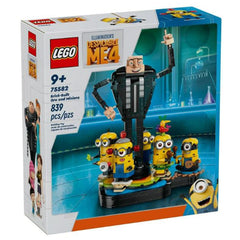 LEGO® Illumination's Despicable Me 4 Brick-Built Gru And Minions Building Set 75582 - Radar Toys