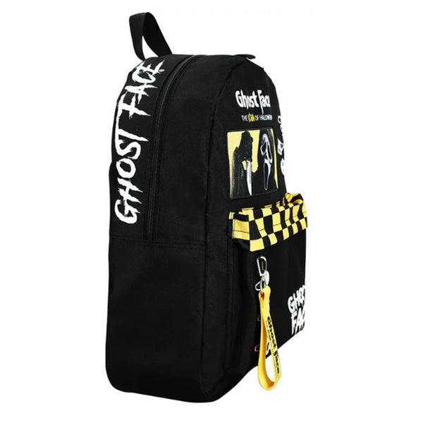 Bioworld Black Backpack with White Scream Mask Bioworld Scream Ghostface Glow-In-The-Dark Faux Leather Mini  main image 2