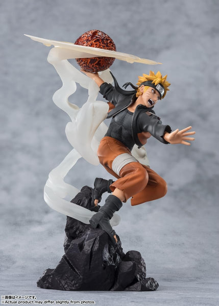 Bandai Naruto Shippuden Figuarts Zero Naruto Uzumaki Sage Art Lava