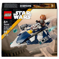 LEGO® Star Wars Plo Koon's Jedi Starfighter Microfighter Building Set 75400 - Radar Toys