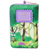 Loungefly Disney Tangled Rapunzel Swinging From Tower Zip Around Wallet - Radar Toys