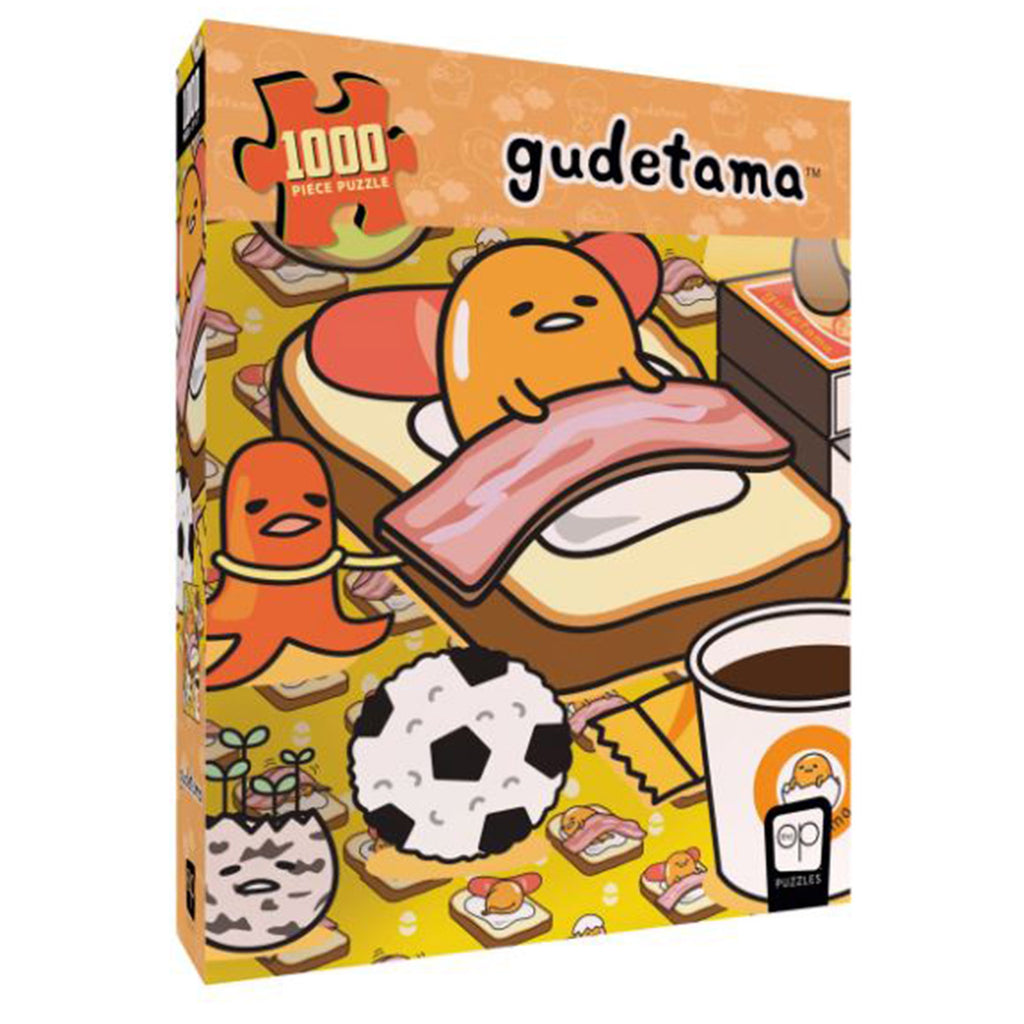USAopoly Gudetama Work From Bed 1000 Piece Puzzle