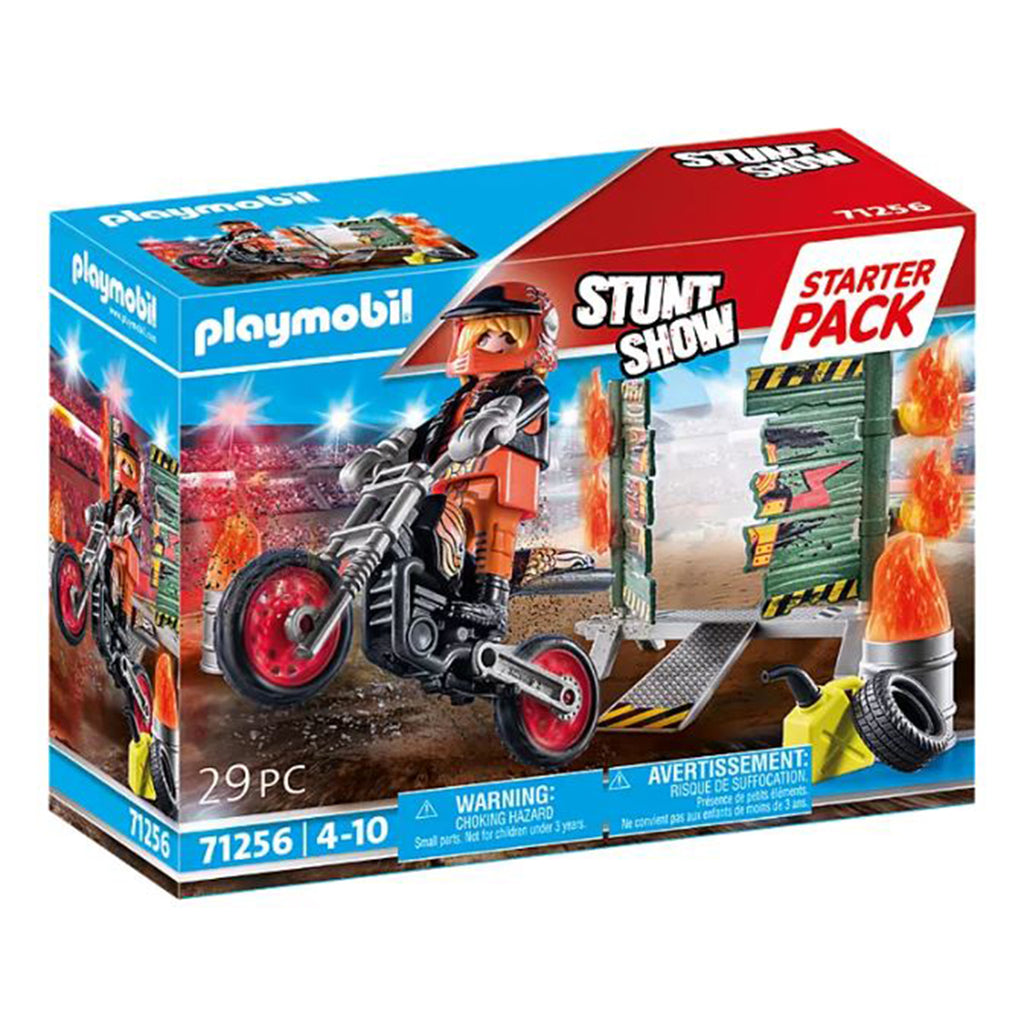 Playmobil Stunt Show Starter Pack Bike Building Set 71256