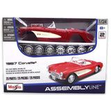 Maisto Assembly Line 1957 Corvette Diecast Metal Model - Radar Toys