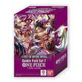 Bandai One Piece Card Game A Fist Of Divine Speed Double Pack Set V7 - Radar Toys