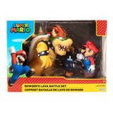 Jakks Pacific Super Mario Wave 1 Bowser's Lava Battle Diorama Set - Radar Toys