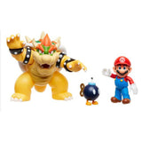 Jakks Pacific Super Mario Wave 1 Bowser's Lava Battle Diorama Set - Radar Toys