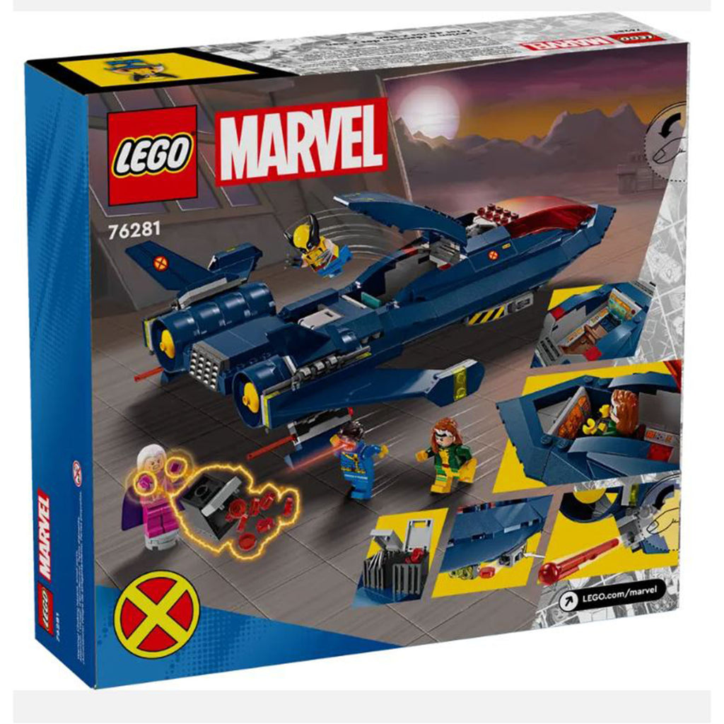 LEGO® Marvel X-Men X-Jet Building Set 76281 - Radar Toys