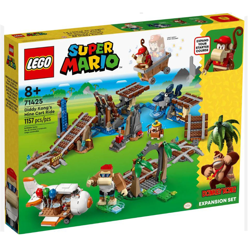 LEGO® Super Mario Diddy Kong's Mine Cart Ride Building Set 71425