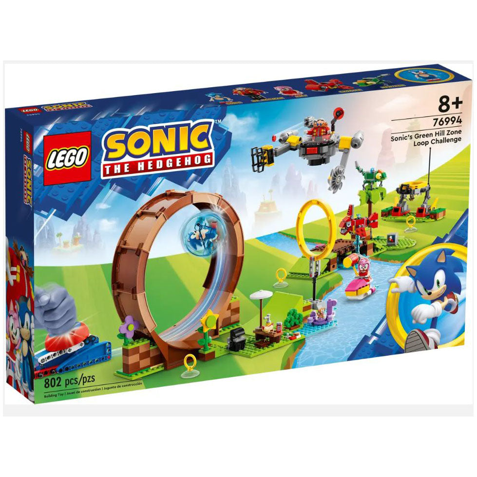 LEGO® Sonic The Hedgehog Sonic's Green Hill Zone Loop Challenge Building Set 76994 - Radar Toys