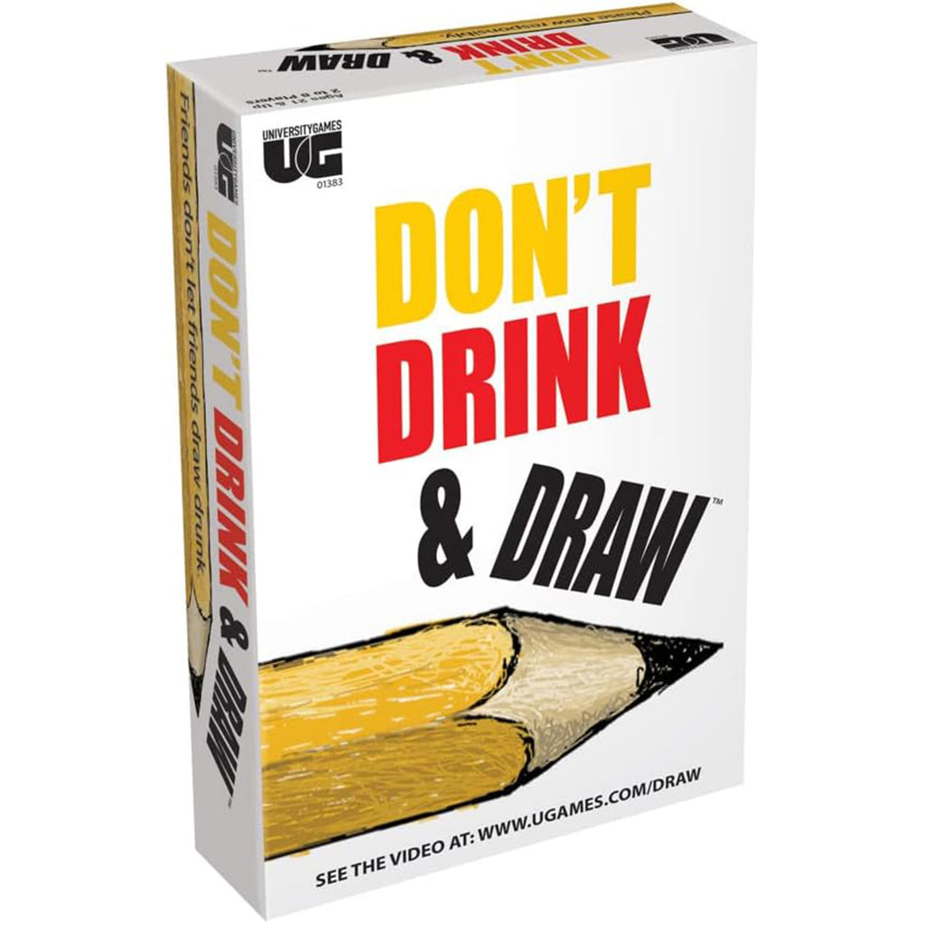 University Games Don't Drink And Draw Game - Radar Toys