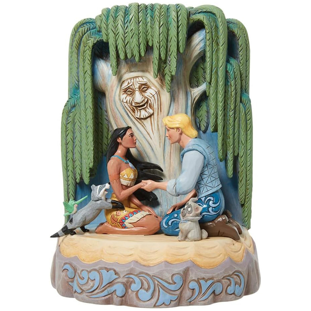 Enesco Disney Traditions Pocahontas Listen To Your Heart Decorative Figurine 6011925