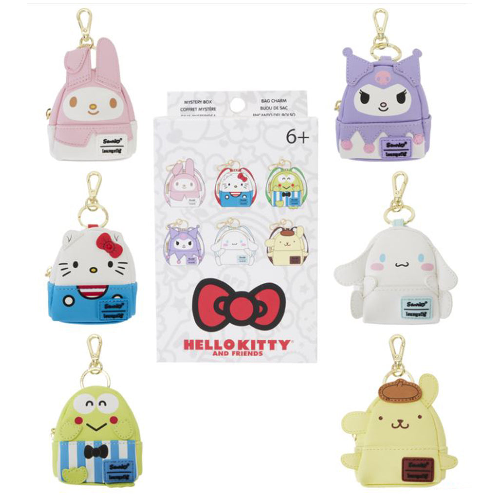 Loungefly Hello Kitty And Friends Blind Box Mini Backpack Charm