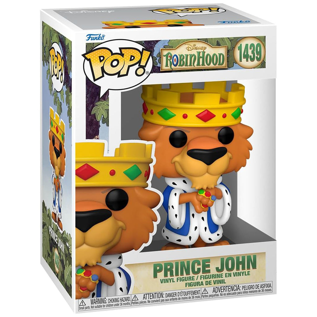 Funko Disney Robin Hood S2 POP Prince John Vinyl Figure