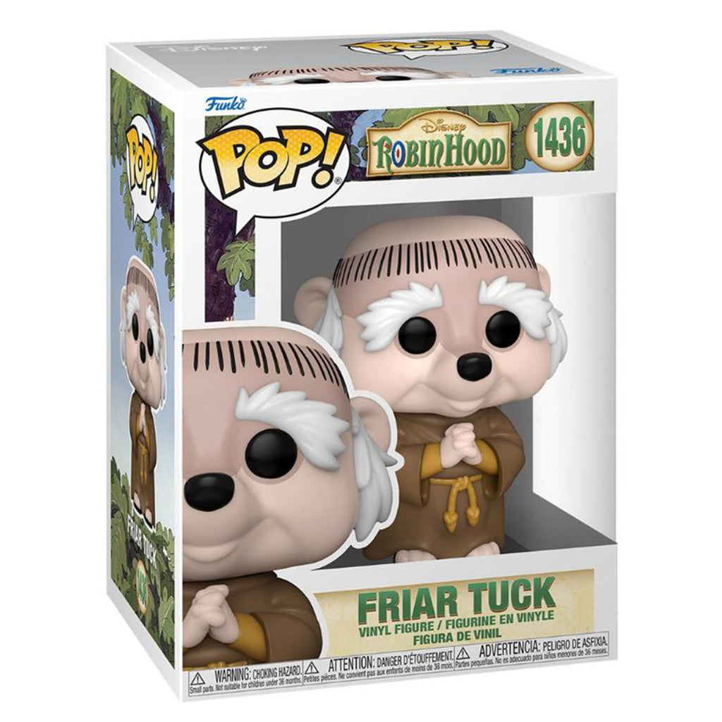 Funko Disney Robin Hood S2 POP Friar Tuck Vinyl Figure - Radar Toys
