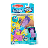 Melissa And Doug Sticker WOW! Purple Unicorn Activity Pad - Radar Toys