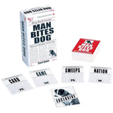 University Games Man Bites Dog Hilarious Headline Card Game - Radar Toys