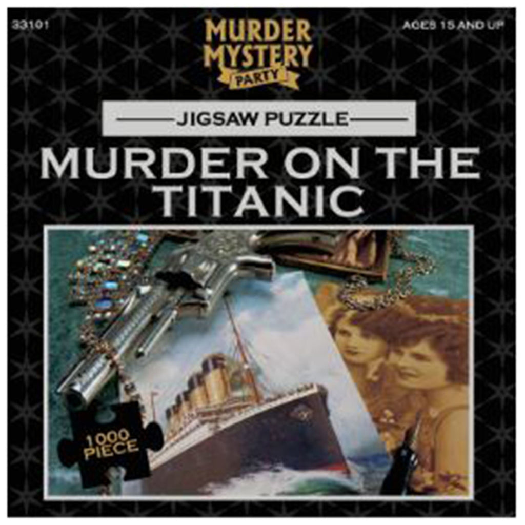 University Games Murder Mystery Party Murder On The Titanic 1000 Jigsaw Puzzle