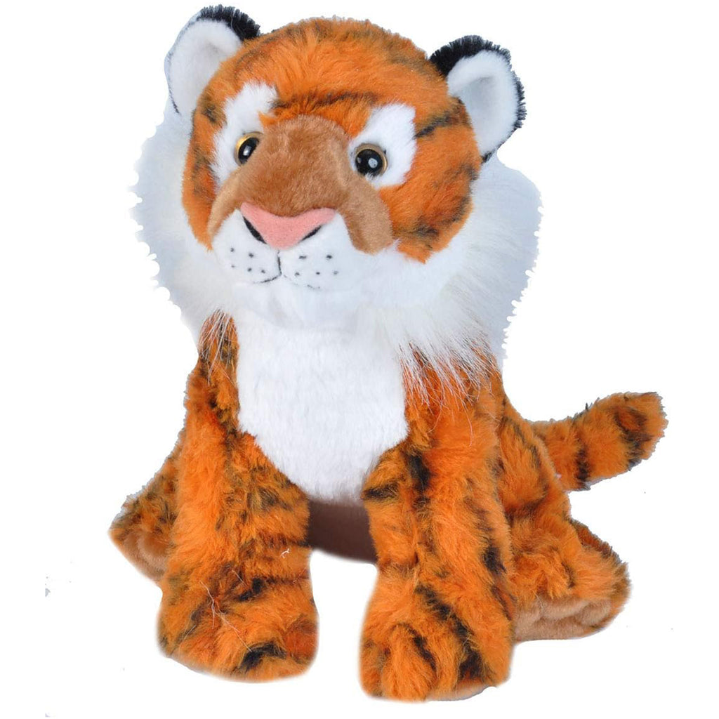 Wild Republic Adult Tiger 10 Inch Plush Figure - Radar Toys